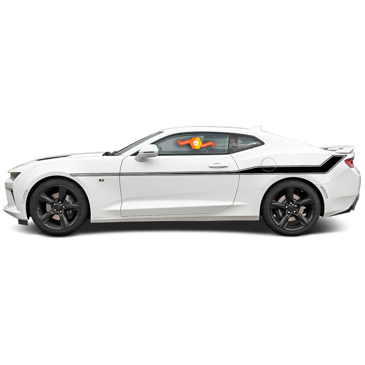 2014 2015 Chevy Camaro Side Hockey Stick Rally Bodyline Stripes Aufkleber Decals Sport

