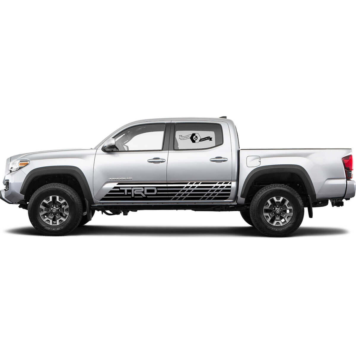 Toyota Tacoma Seiten TRD Off Road Sport Pro Linien Seiten Vinyl Aufkleber Grafiken
