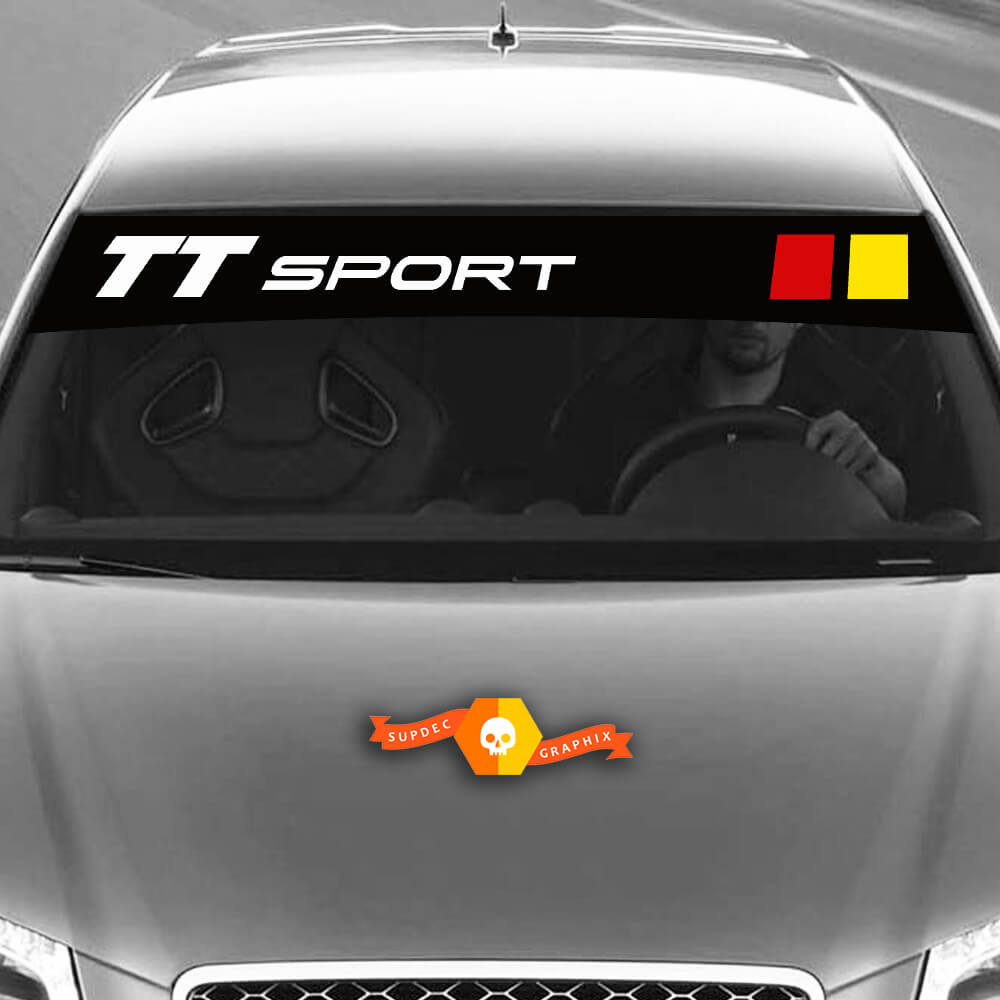 Vinyl-Aufkleber Grafikaufkleber Windschutzscheibe Audi sunstrip TT Sport 2022
