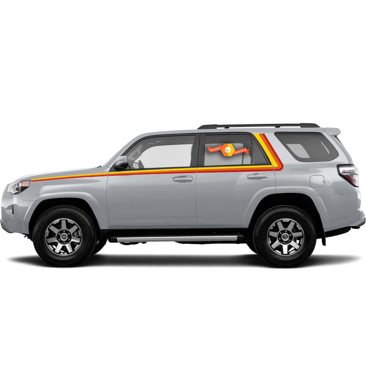 Vintage-Stil Seitenstreifen Vinyl-Dekor Kit für Toyota 4Runner