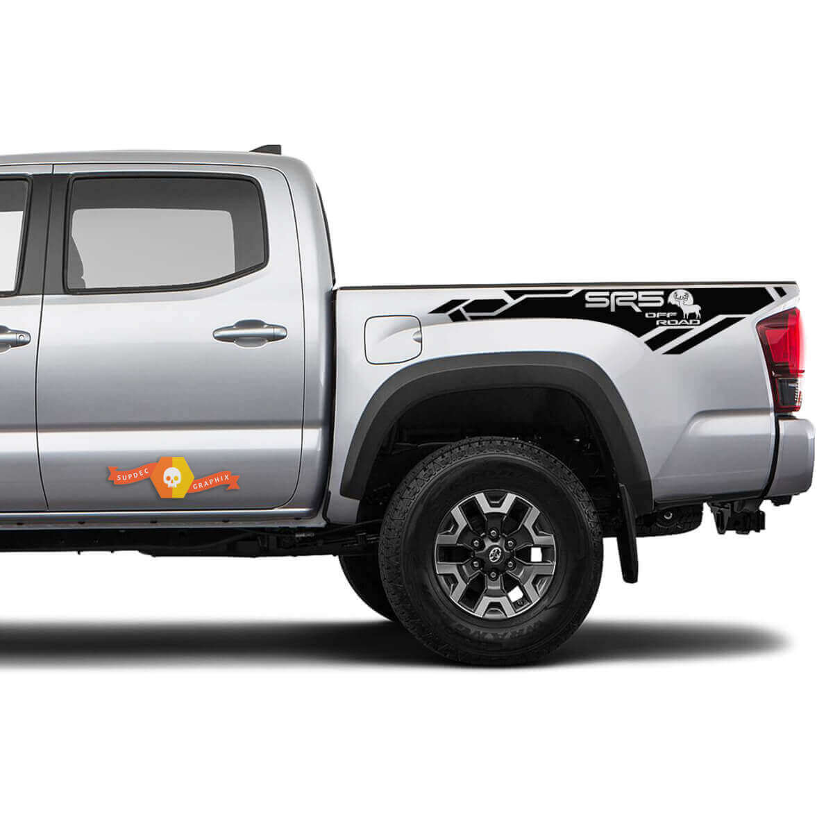 SR5 Offroad Elch Seitenaufkleber-Vinylsatz für Toyota Tacoma 2016-22