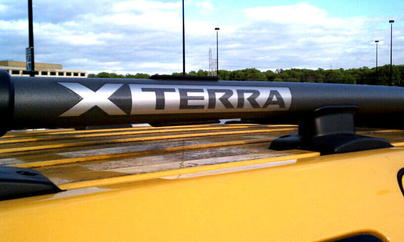 Xterra Logo Dachträger Vinyl-Aufkleber-Set für Nissan Xterra