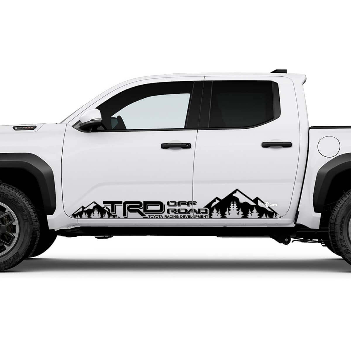 TRD Off Road Mountains Side Rocker Panel Decals Aufkleber für Toyota Tacoma
