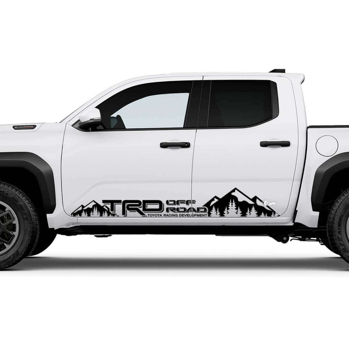 TRD Offroad Berg-Seiten-Schweller Vinyl-Aufkleber für Toyota Tacoma
