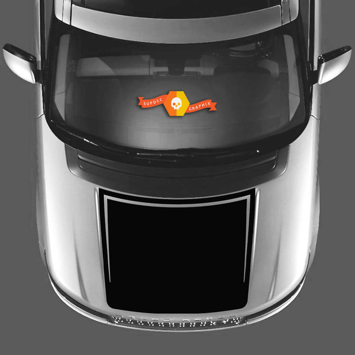 Motorhauben-Aufkleber, Vinyl-Grafik-Kit für Range Rover Vogue L405 2013 2017
