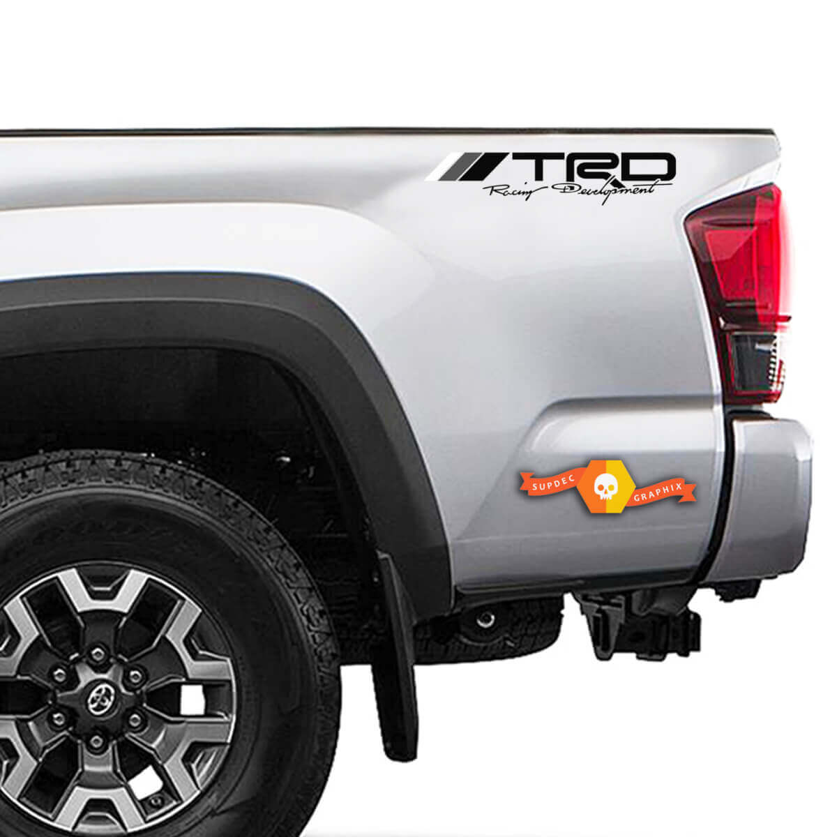 Retro-Style TRD Racing Development Seitenvinylaufkleber für Toyota Trucks
