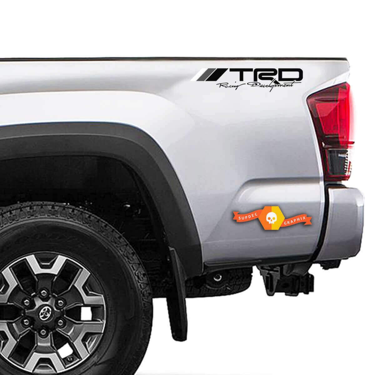 Retro-Style TRD Racing Development Seitenvinylaufkleber für Toyota Trucks