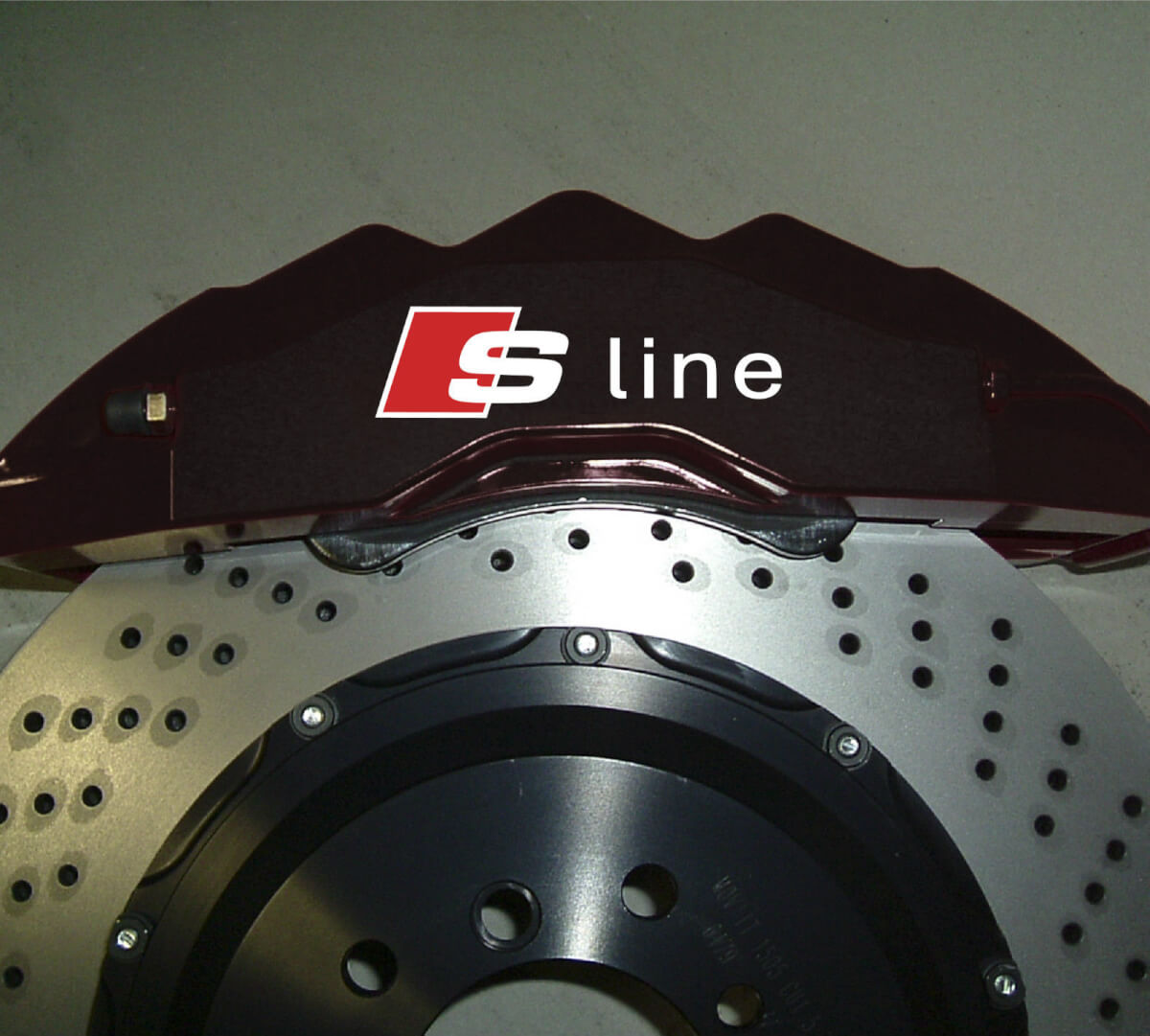 6 x AUDI S-Line Premium Bremssattel Aufkleber Aufkleber TT RS S3 S