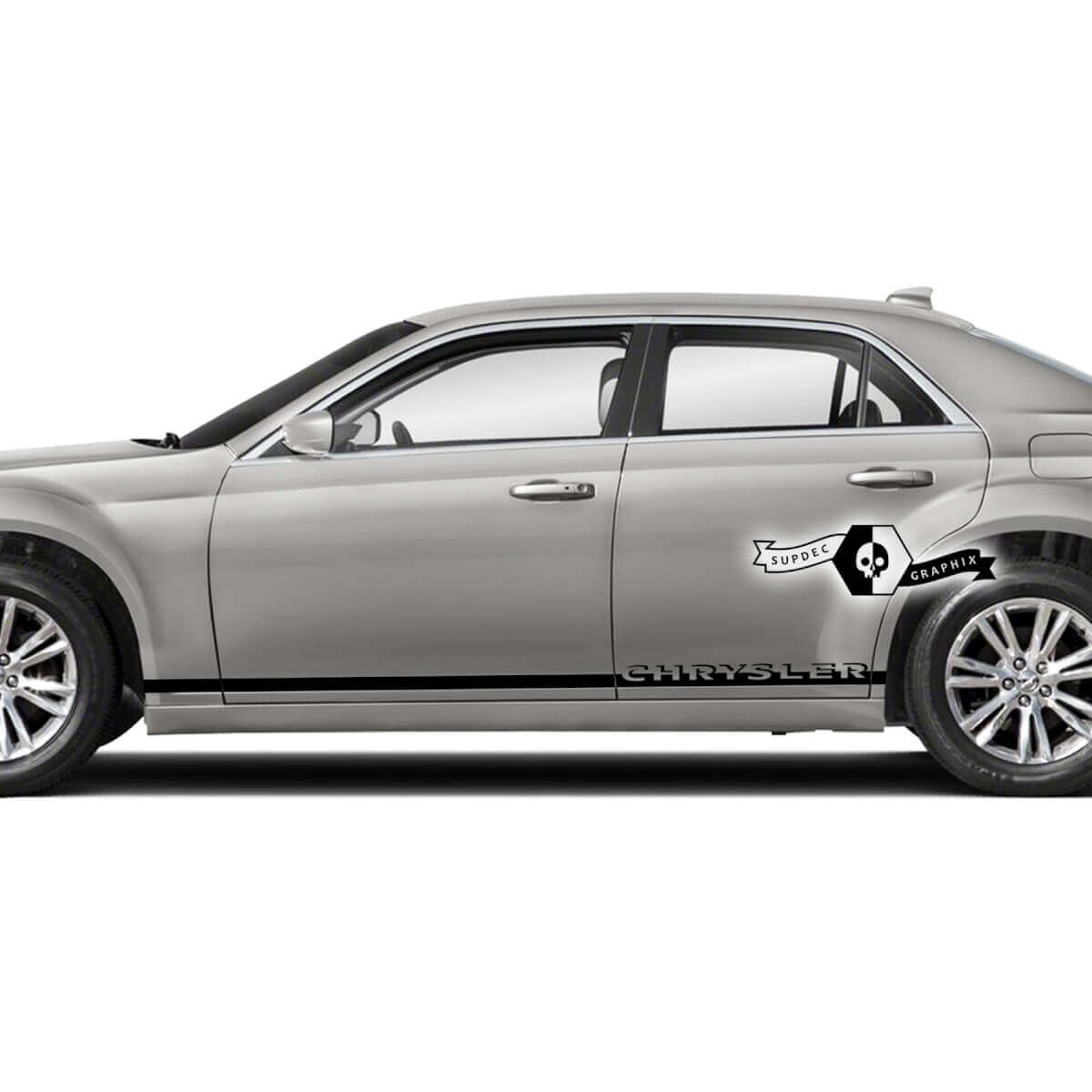2X Chrysler 300 Side Doors Rocker Panel Graphics Car Vinyl Decal StickerVehicle Parts & Accessories, Car Tuning & Styling, Body & Exterior Styling!
