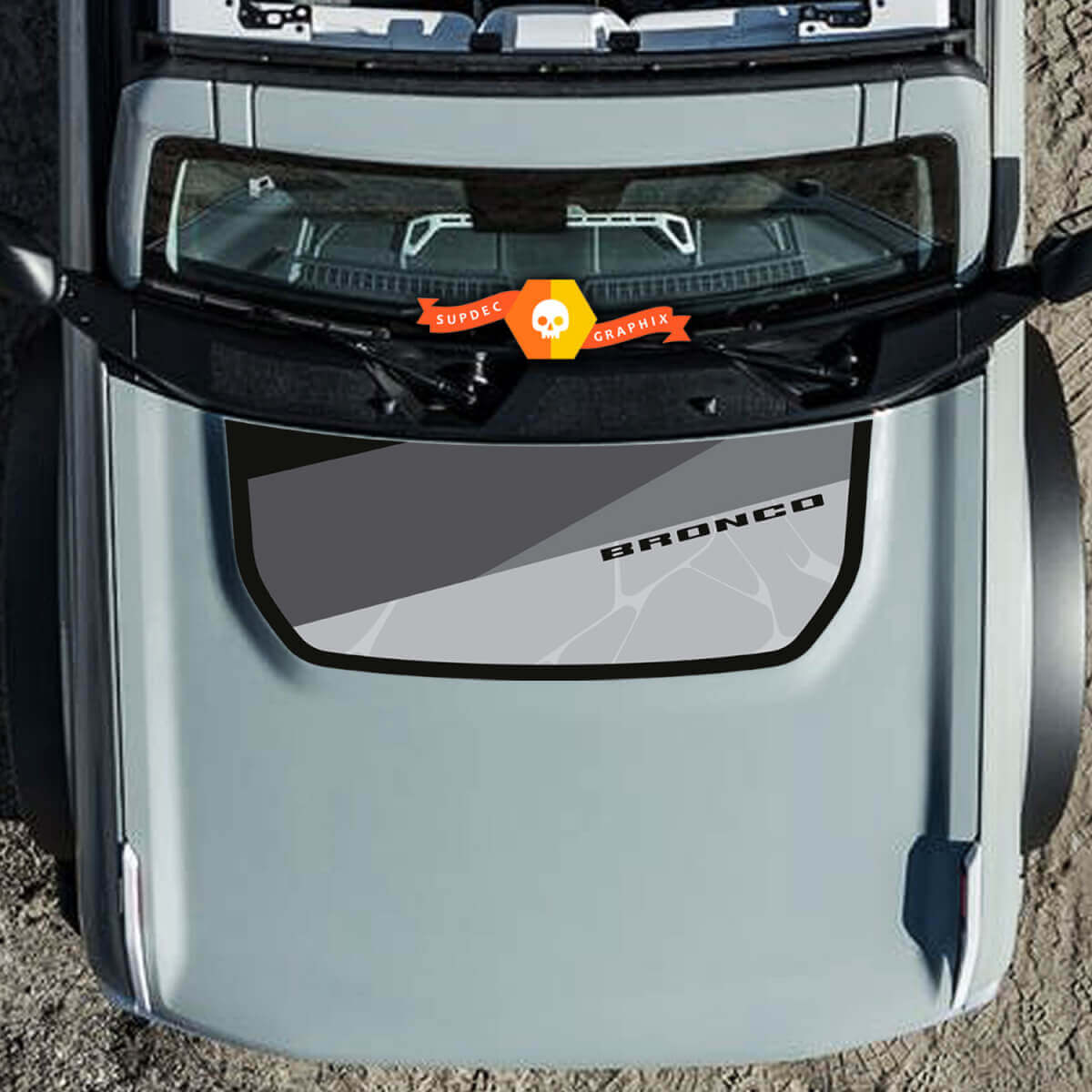 Hood horse Wrap Graphics Aufkleber für Musclecar horse
