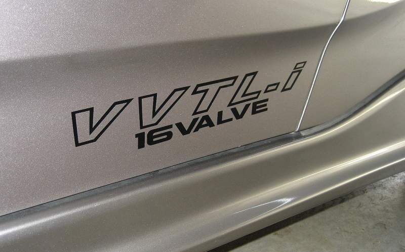 VVTL-i 16 Ventil Seiten Vinyl Aufkleberset für Toyota Celica Corolla MR2