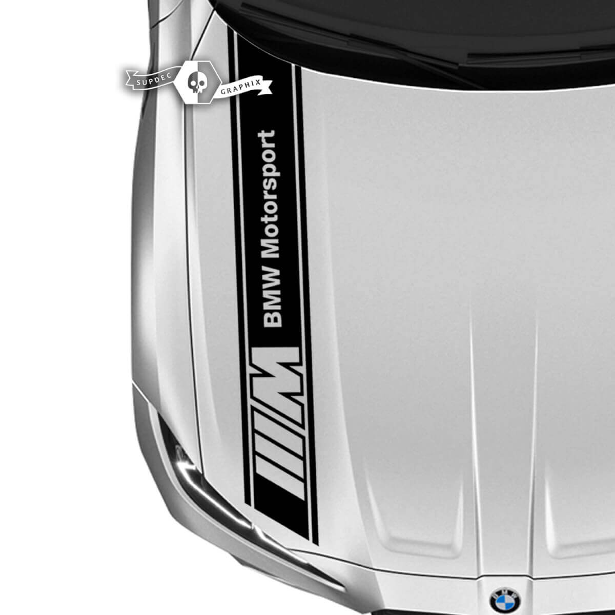 2021+ BMW M4 M3 G80 G82 G83 Motorhaube M BMW Performance Vinyl Aufkleber Aufkleber
