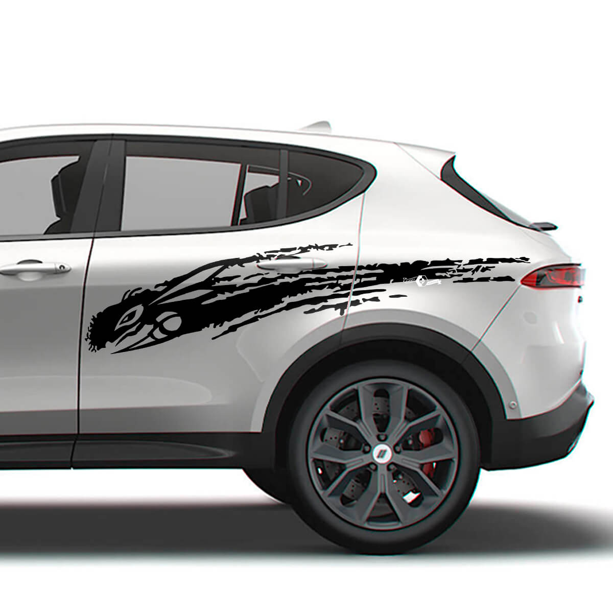 Hornet-Logo Schlamm-Spritz-Seiten-Vinyl-Aufkleber-Kit für Dodge Hornet
