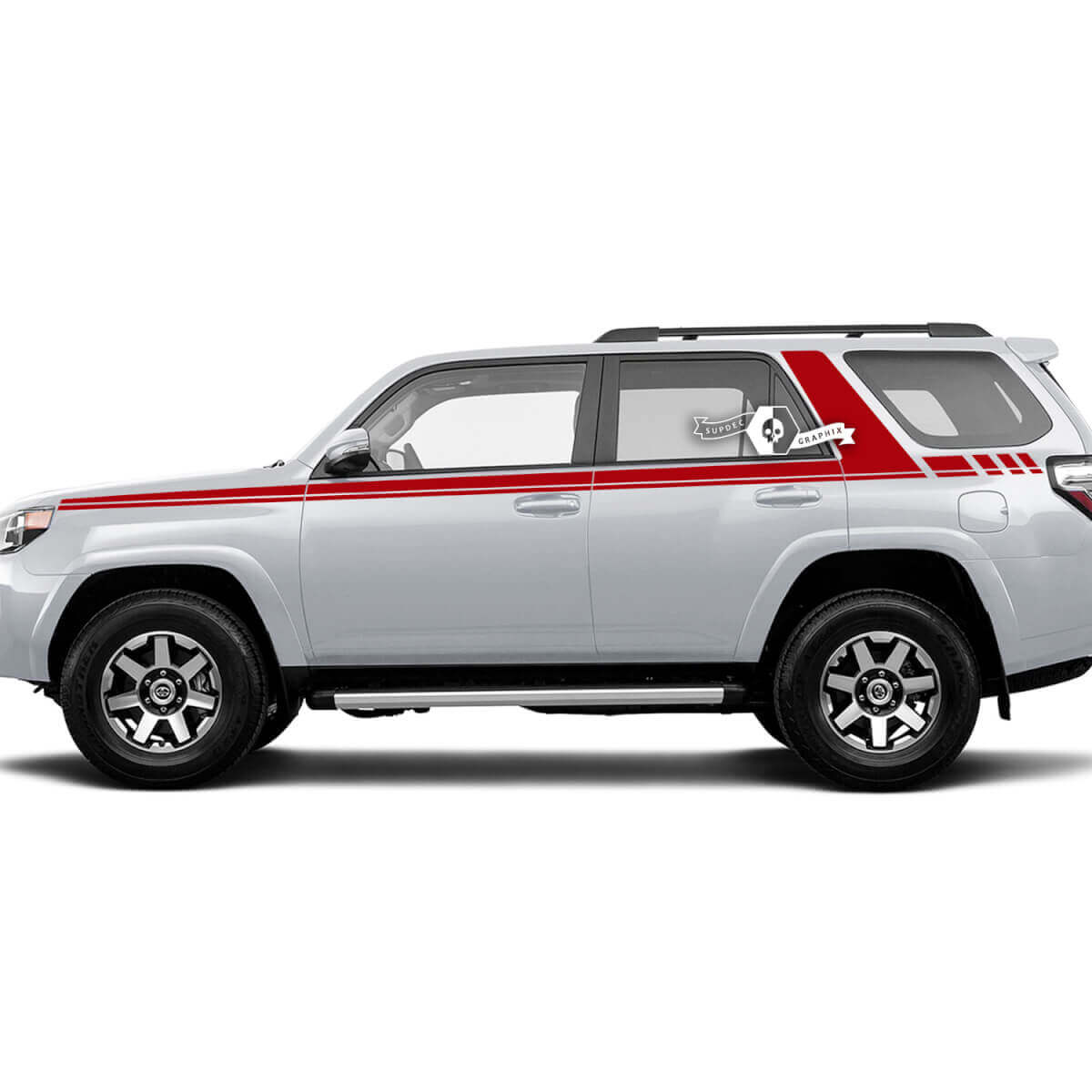 Dekorative Streifen Seiten Vinyl Aufkleber Decal Für Toyota 4Runner TRD Gen 5