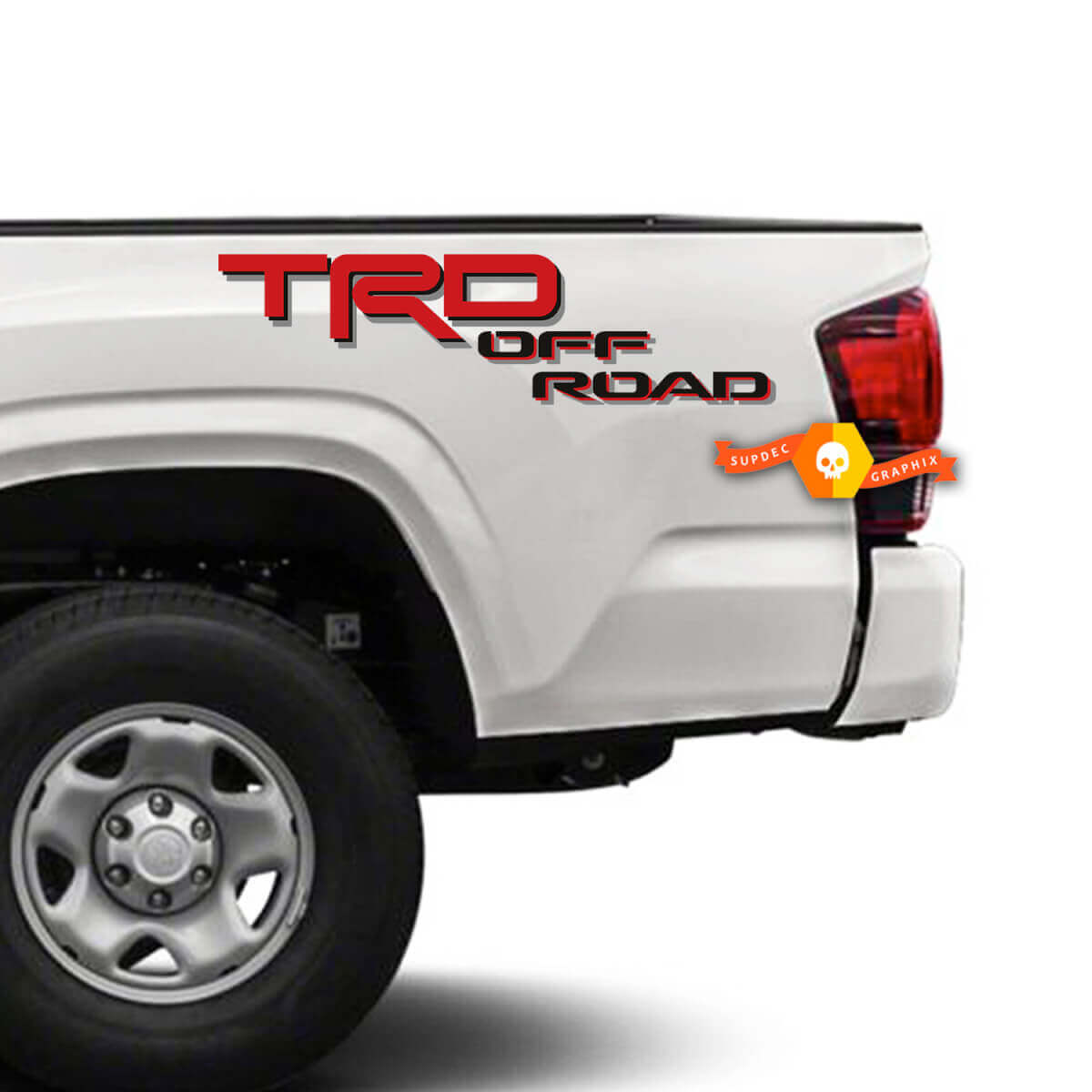 Paar TRD Off Road Sport Tacoma Tundra Bettaufkleber Aufkleber TRD Off Road 2 Farben
