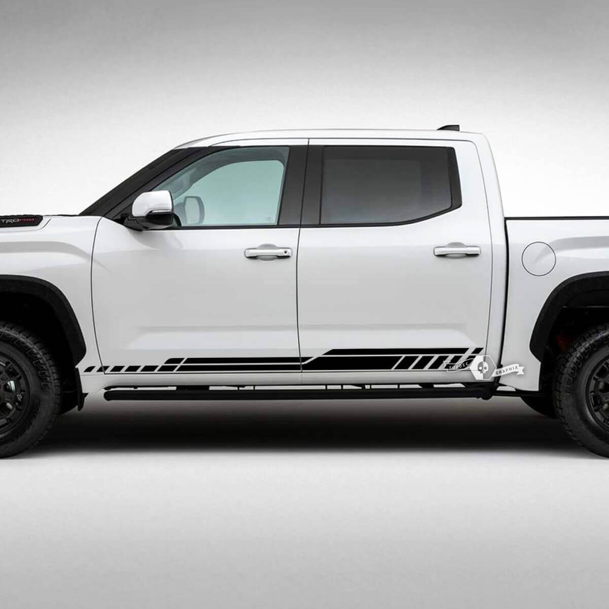 Toyota Tundra Rocker Panel Doors Side Lines Stripes Vinyl Sticker DecalVehicle Parts & Accessories, Car Tuning & Styling, Body & Exterior Styling!
