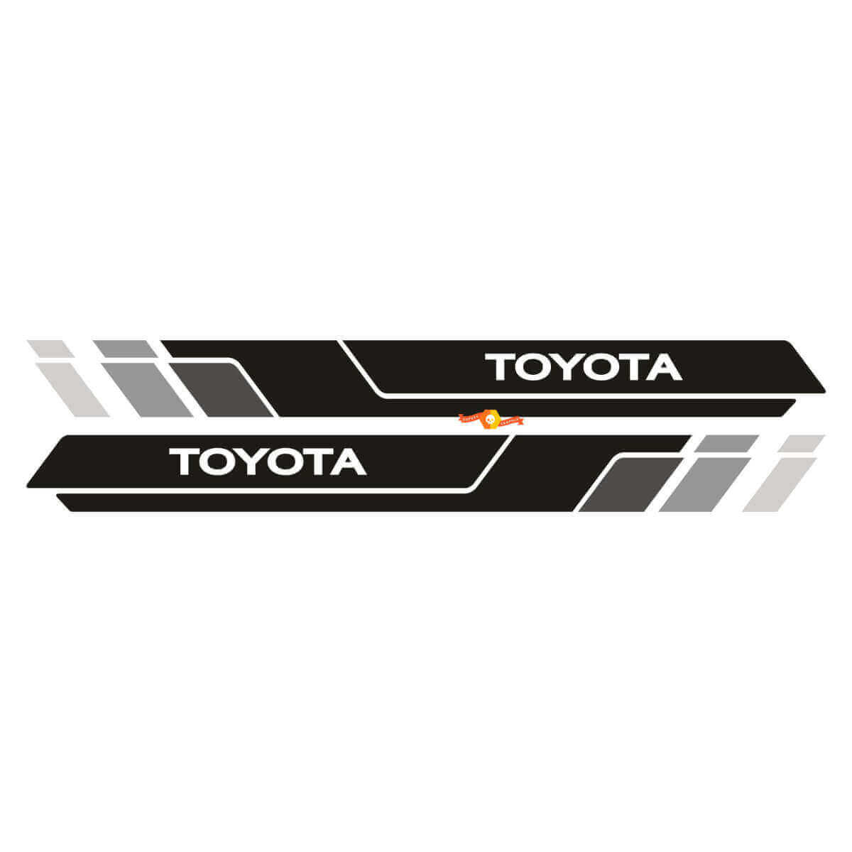 2 Toyota Tacoma Seitentürstreifen Rocker Panel Vinyl Aufkleber Decal Kit für Toyota Tacoma
