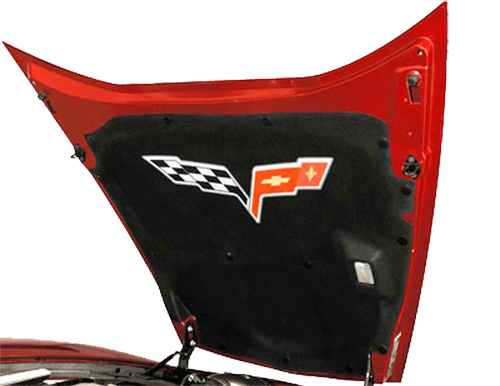 Corvette C6 Haubenlogo Vinyl-Aufkleber Farbaufkleber