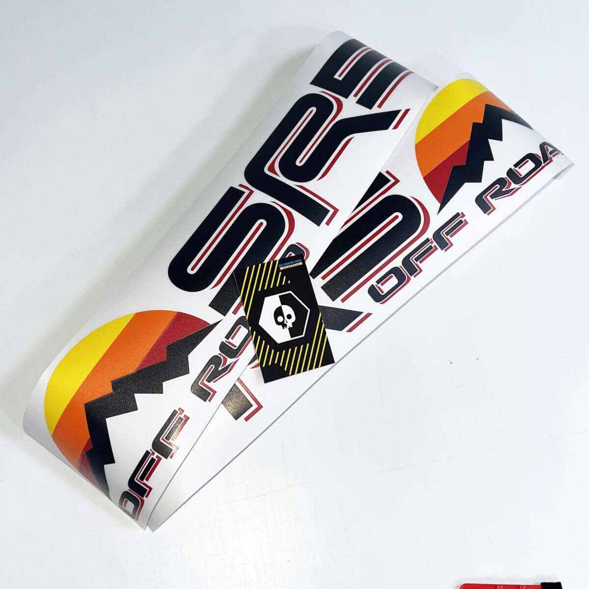 Paar SR5 Off Road mit Bergen, Vintage-Sonnenuntergang, altmodischer Vinyl-Seitenaufkleber, passend für Toyota Tacoma Tundra 4Runner
