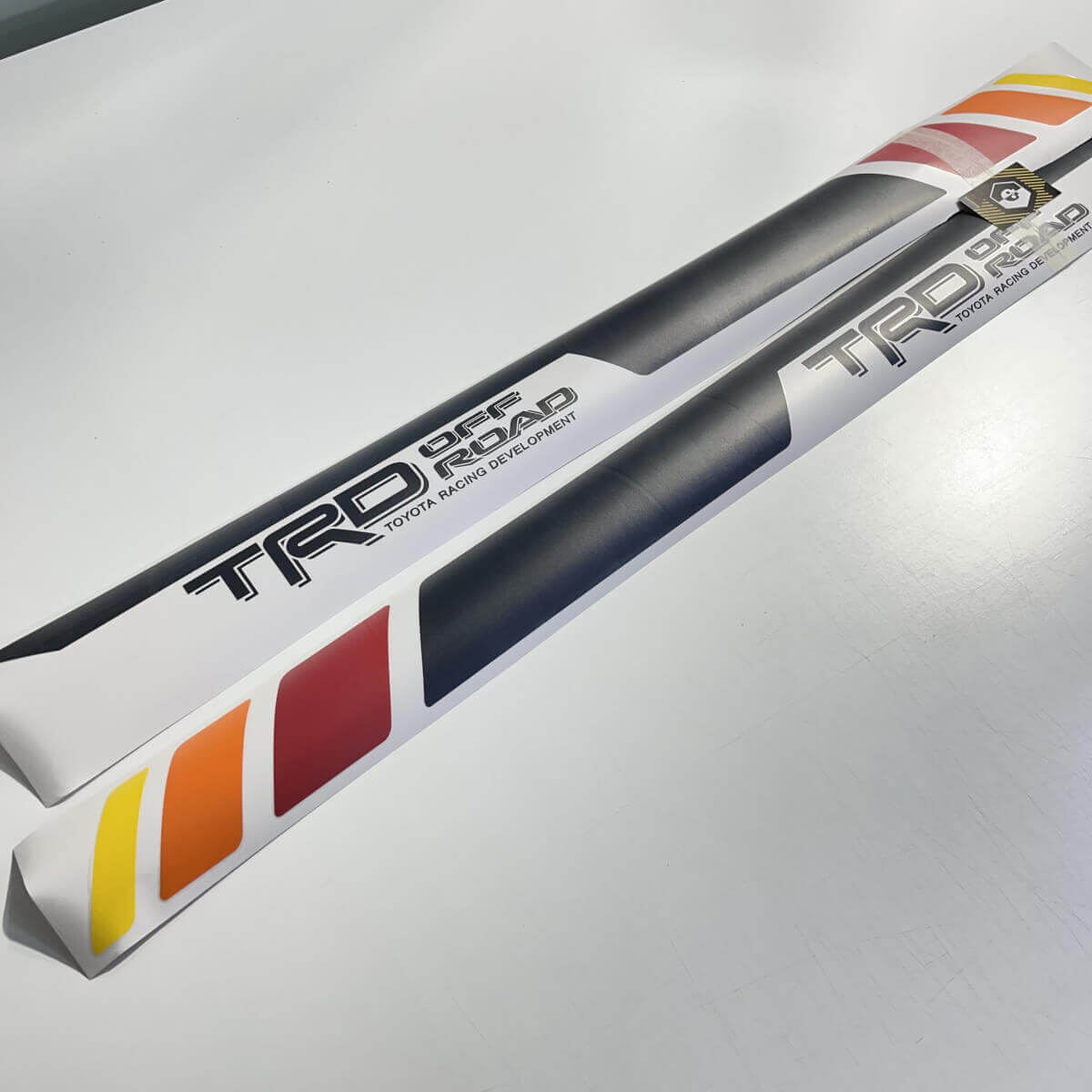 TRD Vintage Off Road Side Vinyl Aufkleber Aufkleber passend für Tacoma 2013–2024 oder Tundra 2016–2024
