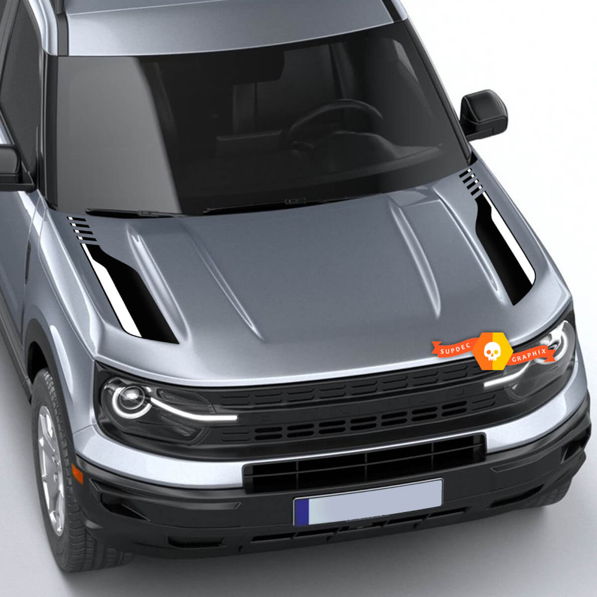Motorhaubenaufkleber für Ford Bronco Sport First Edition
