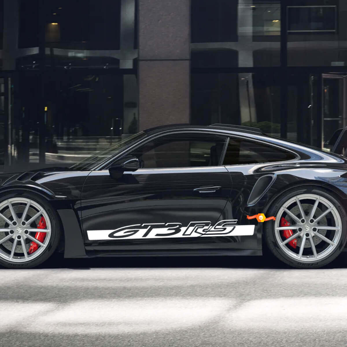 Porsche 911 991 992 GT3 RS GT3RS Seitenstreifen Kit Aufkleber Sticker
