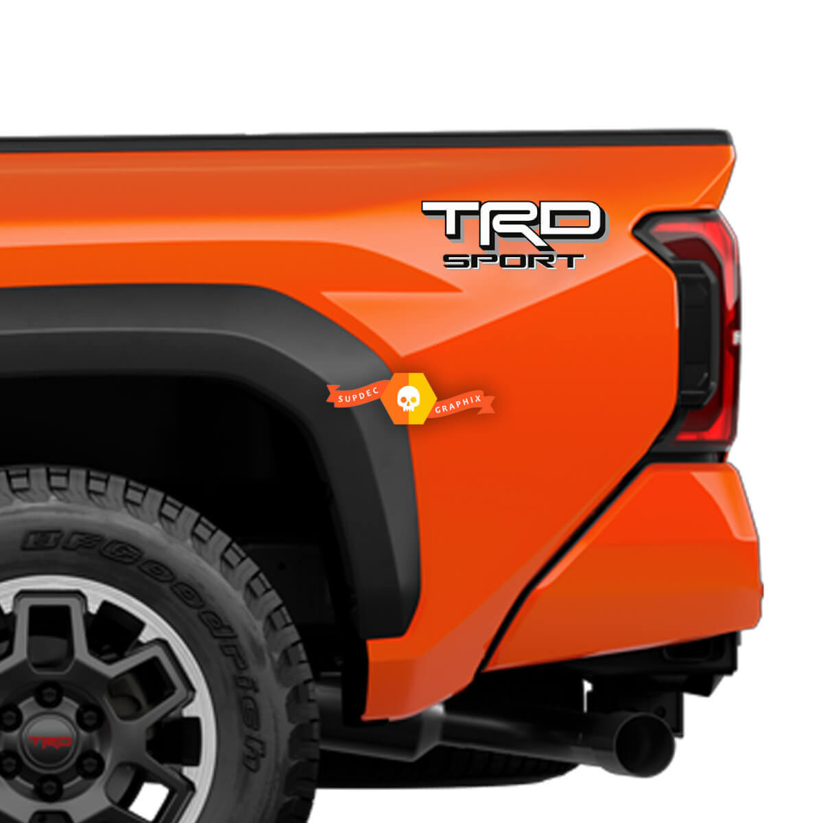 TRD Sport Style Seitenwand-Vinylaufkleber Set für Toyota Tacoma