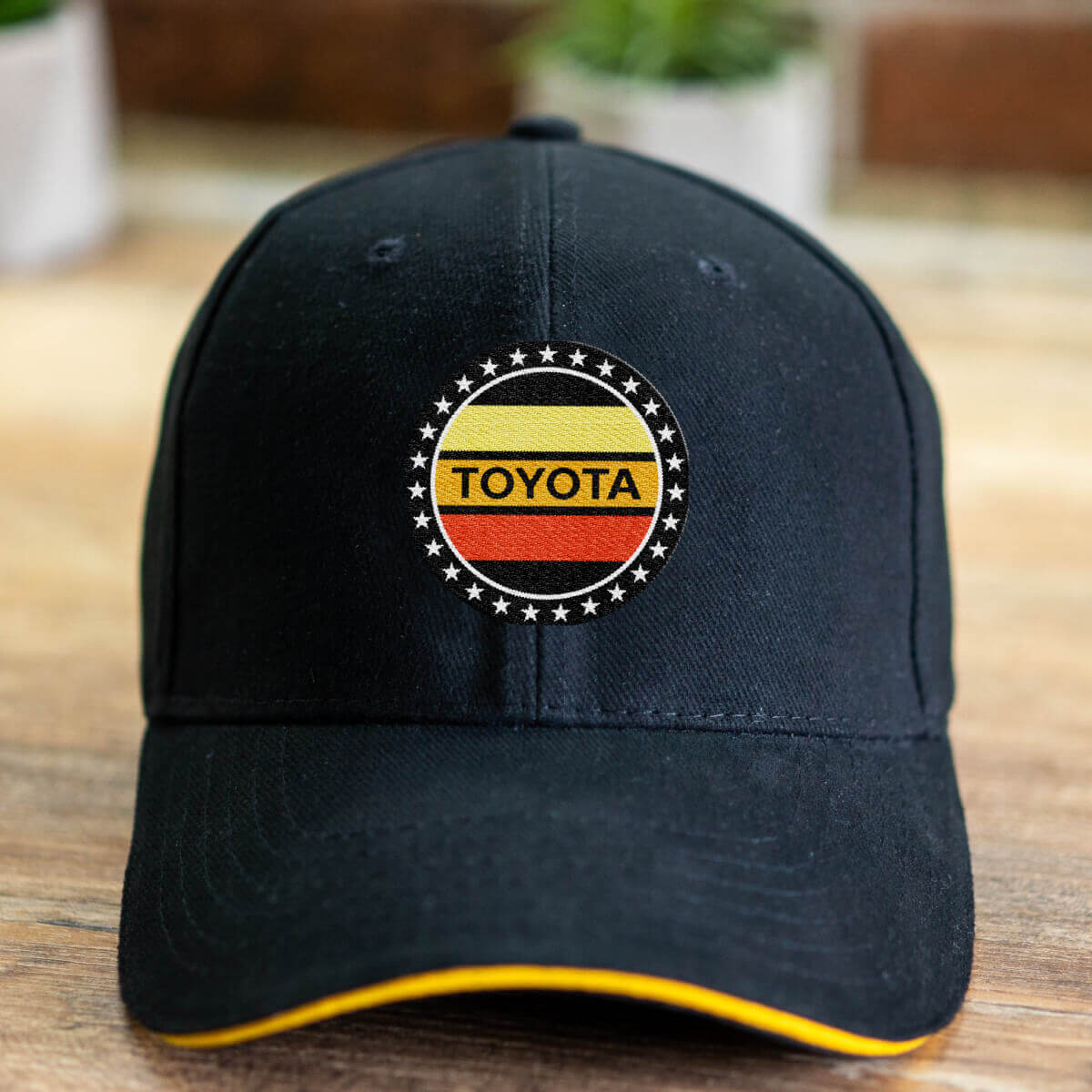 Toyota TRD Retro Vintage Stars Trucker-Mütze, bestickte Toyota-Logo-Baseballkappe
