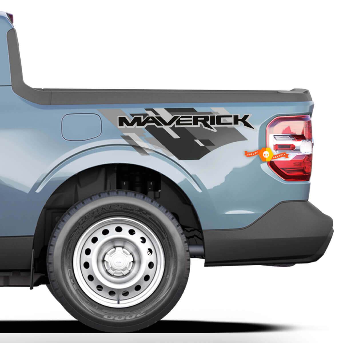 FORD MAVERICK Grafiken Aufkleber Sticker Offroad Aufkleber Truck Bettseite
