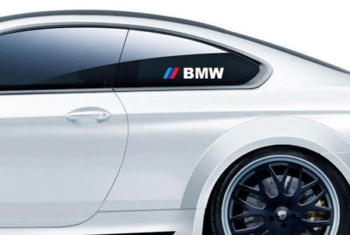 Paar Bmw M3 M5 M6 E34 E36 E39 E46 E60 E70 E90 Z4 Fensteraufkleber Aufkleber Logo
