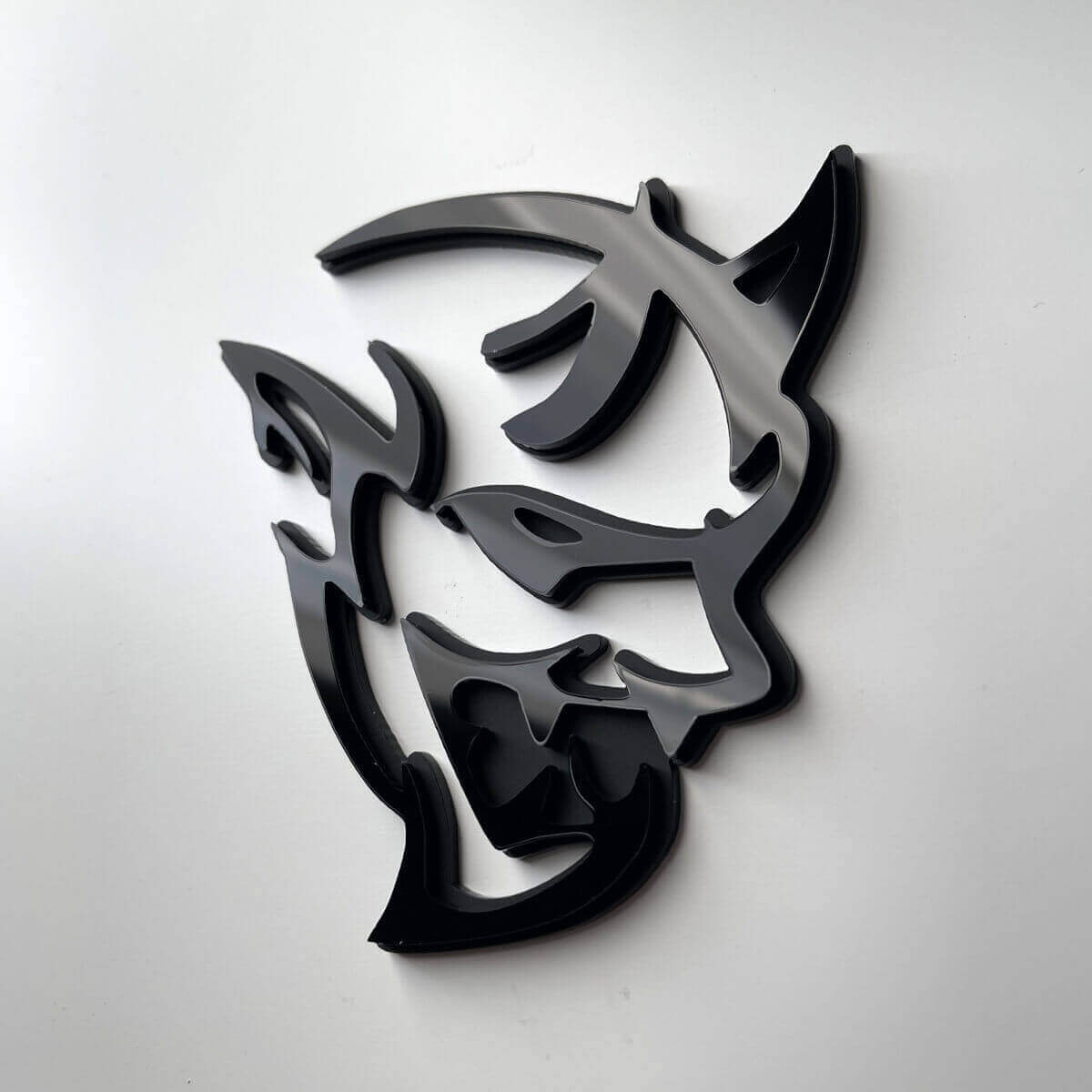 Individuelles 3D-Abzeichen Demon Dodge Charger Challenger Logo Kotflügelabzeichen Emblem 2