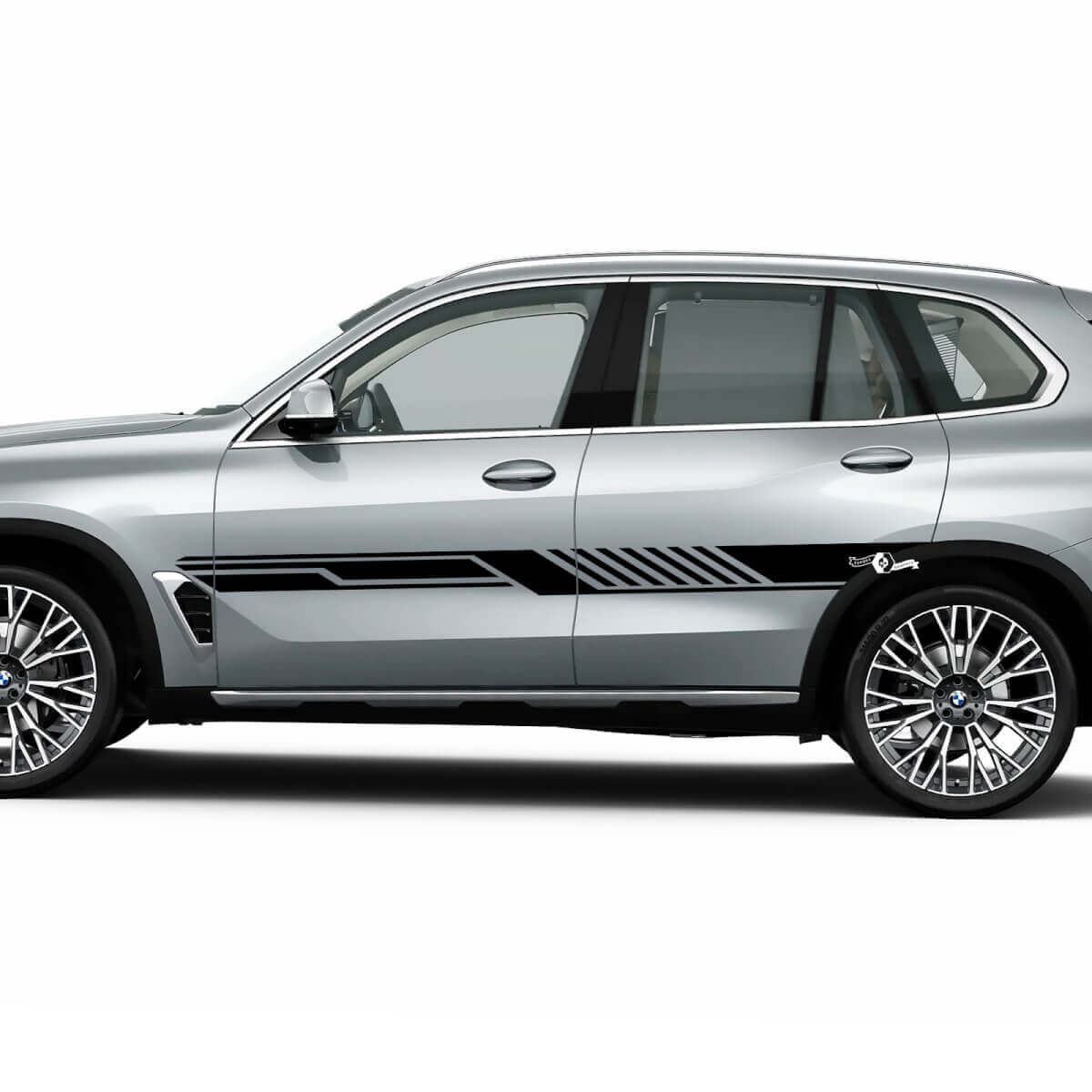 Seitenstreifen für BMW G05 Seitentüren, Vinyl-Aufkleber
