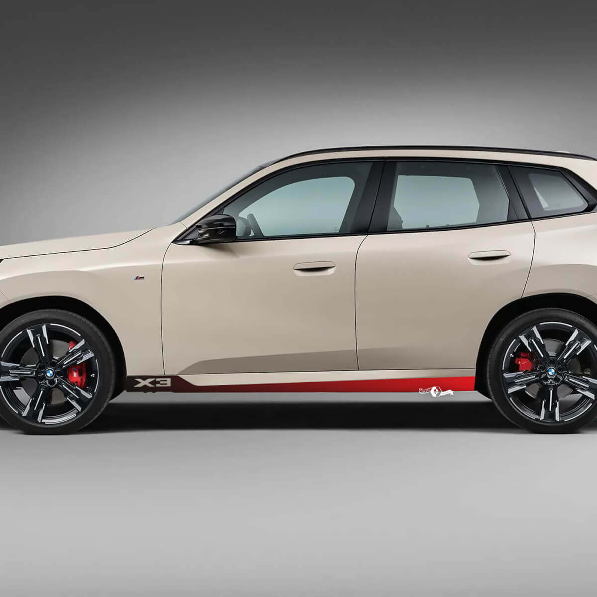 BMW X3 G01 F25 Logo Stripes Side Doors Gradient Color Decal Sticker VinylVehicle Parts & Accessories, Car Tuning & Styling, Body & Exterior Styling!
