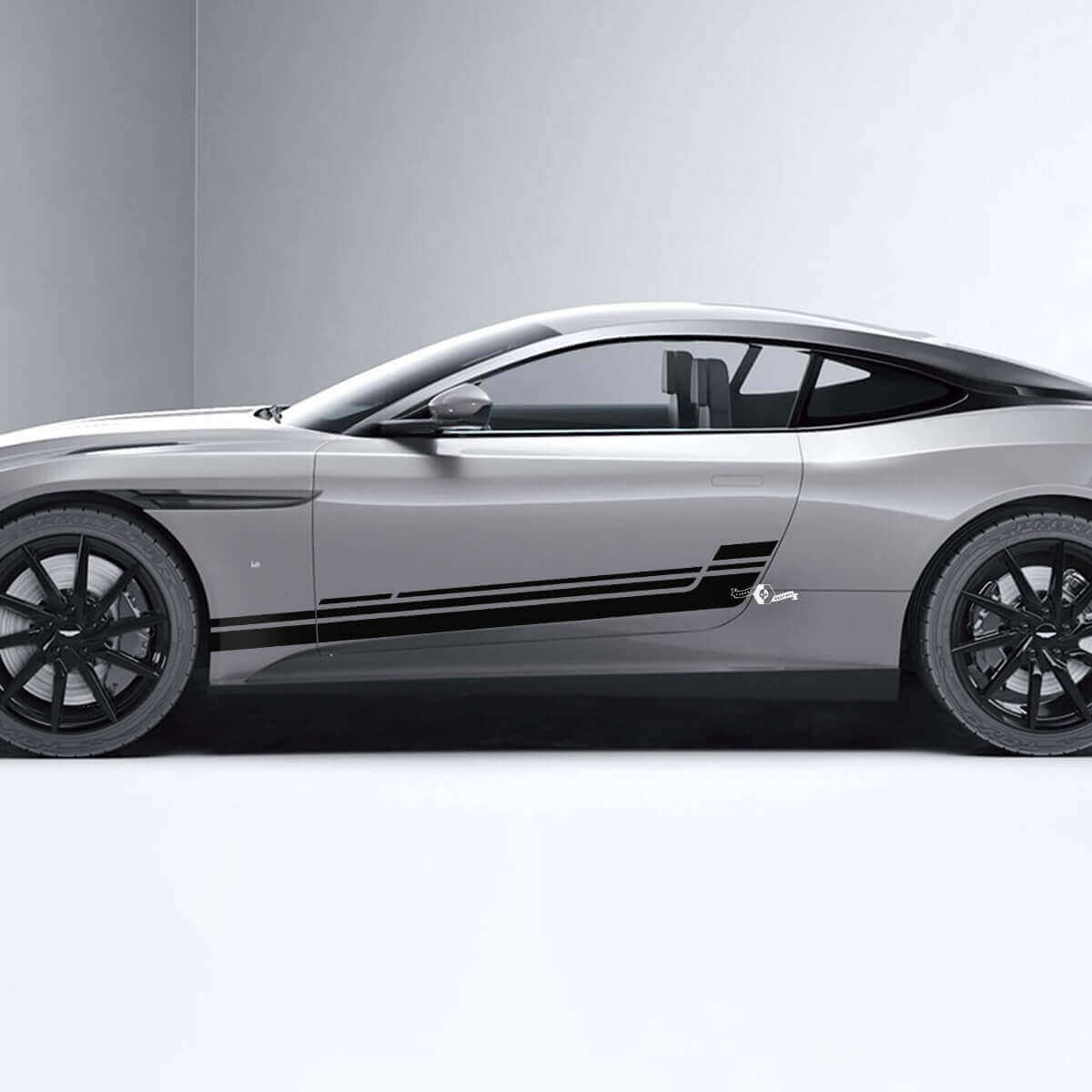 Seitentüren Streifen Vinyl Aufkleber Sticker 4 Stück für Aston Martin DB11