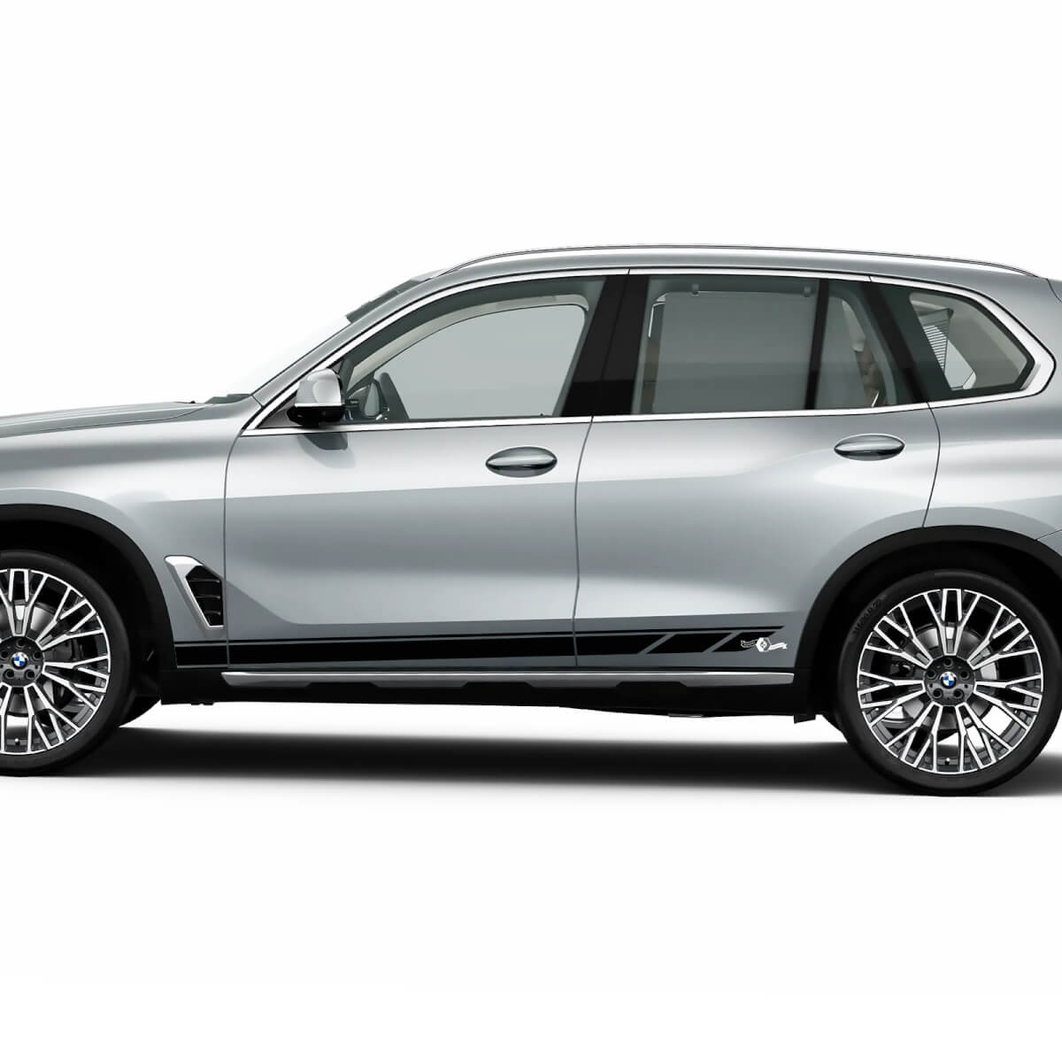 Strobe-Seitenstreifen-Aufkleber-Set für BMW X5 G05 – individuelle Vinyl-Grafiken 2
