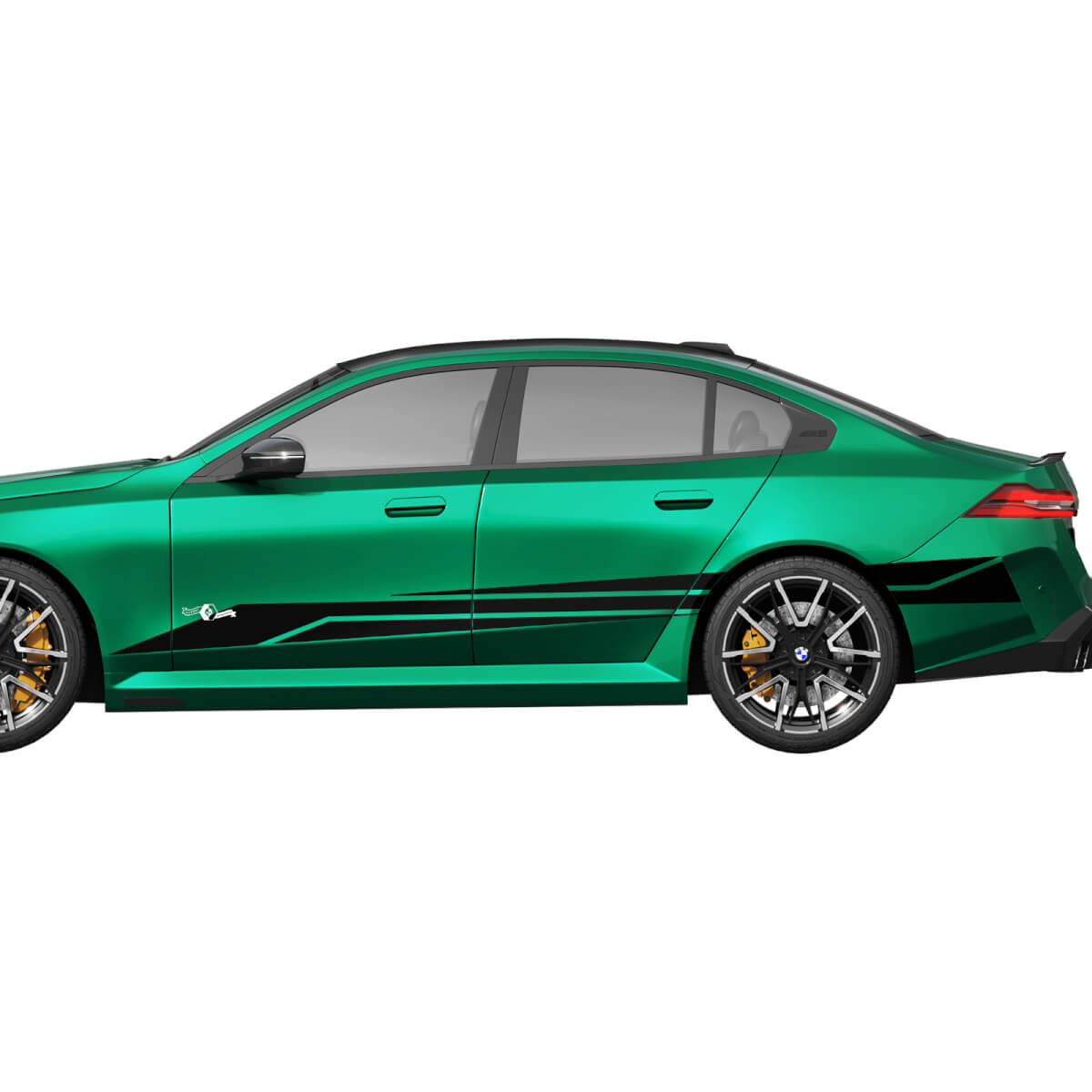 Seitenakzent-Aufkleber-Set für BMW 5er G60 M5 G90 – SupDec Graphix Vinyl-Aufkleber
