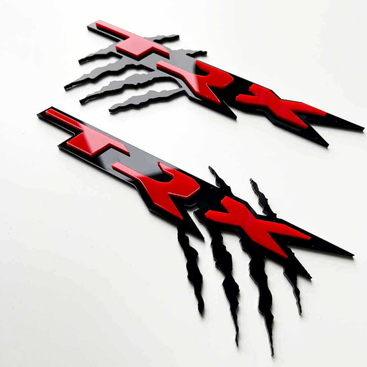 TRX Claw Marks 3D-Abzeichen – individuelles Fender-Abzeichen-Emblem für Dodge RAM 1500 TRX Trucks
