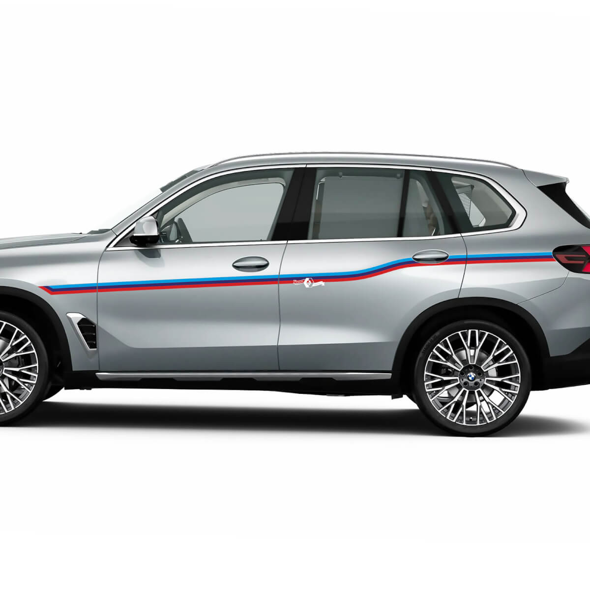 Accent Racing Aufkleber-Set für untere Streifen für BMW X5 G05
