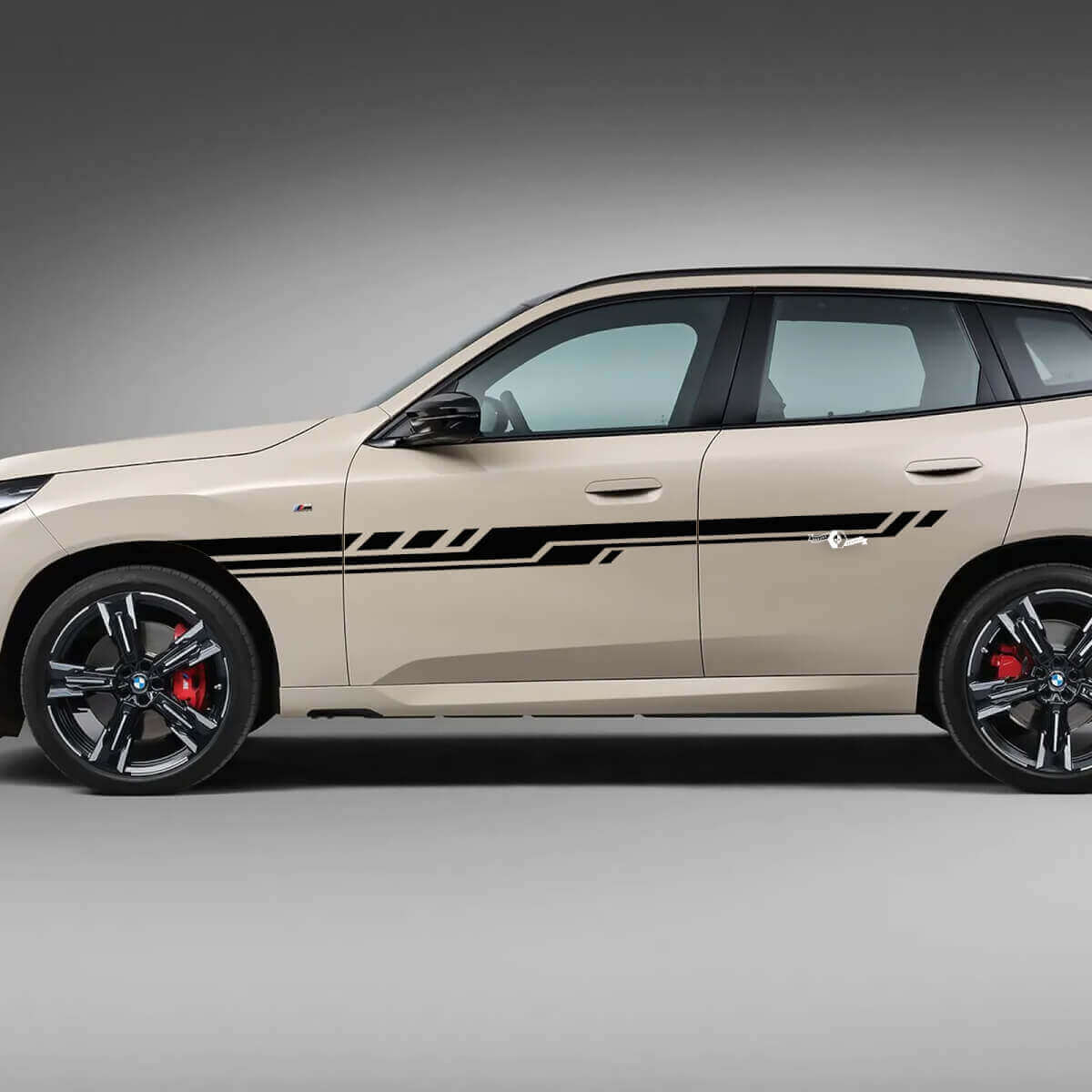 Seitentür-Streifen-Aufkleber-Kit – Individuelle Vinyl-Grafiken 3 für BMW X3 G45 G01 oder F25