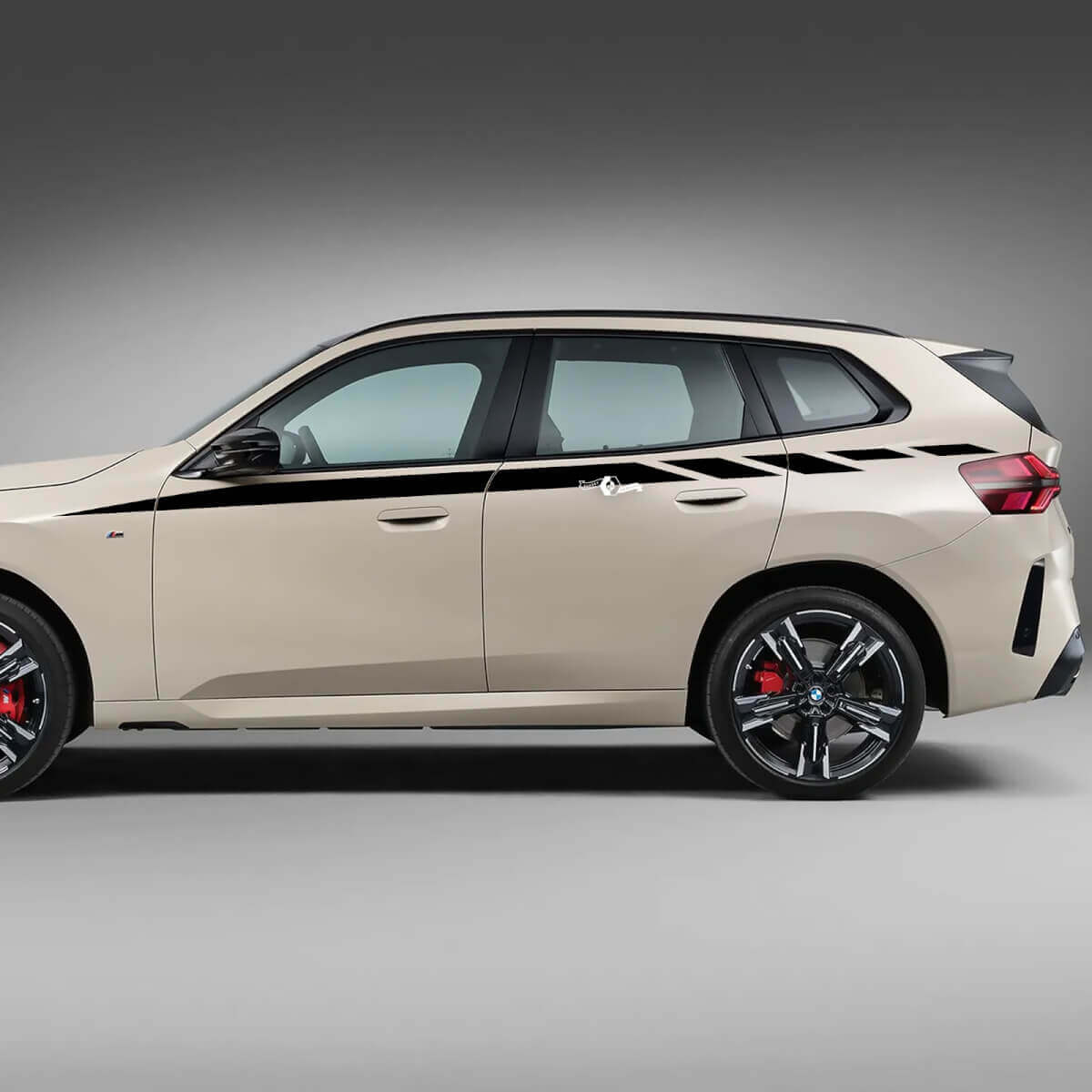 BMW X3 2024 Seitentürstreifen-Aufkleber-Set – individuelle Vinyl-Grafiken für G01 und F25 2
