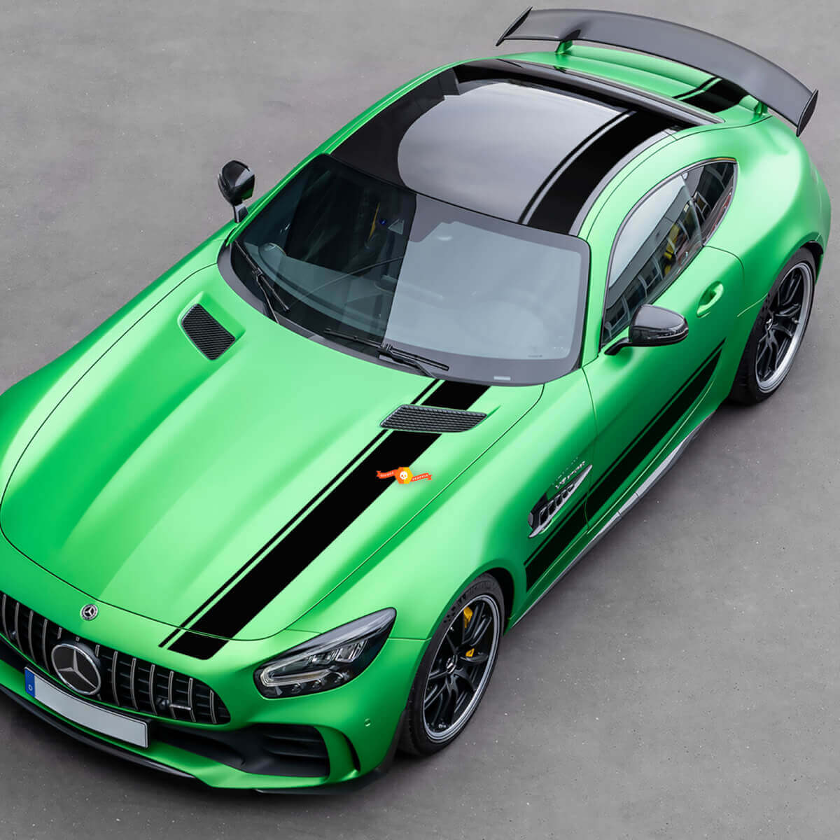 Racing Style Full Kit Streifen Vinylaufkleber für Mercedes-Benz AMG GT R Pro