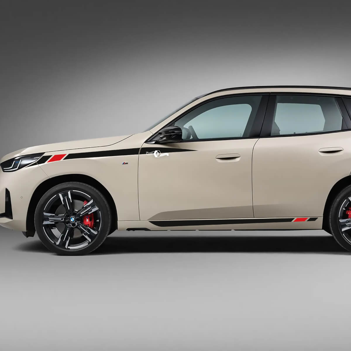 BMW X3 2024 Seitentürstreifen-Aufkleber-Set – individuelle Vinyl-Grafiken für G01 und F25 4
