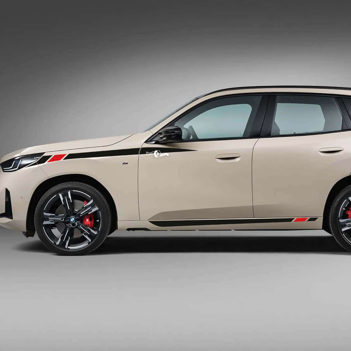 Dünnes Streifen-Seitenvinyl-Aufkleberset für BMW X3 G45 G01 F25