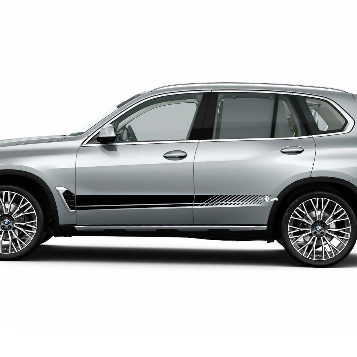 Accent Racing Aufkleber-Set für untere Strobe-Streifen für BMW X5 G05
