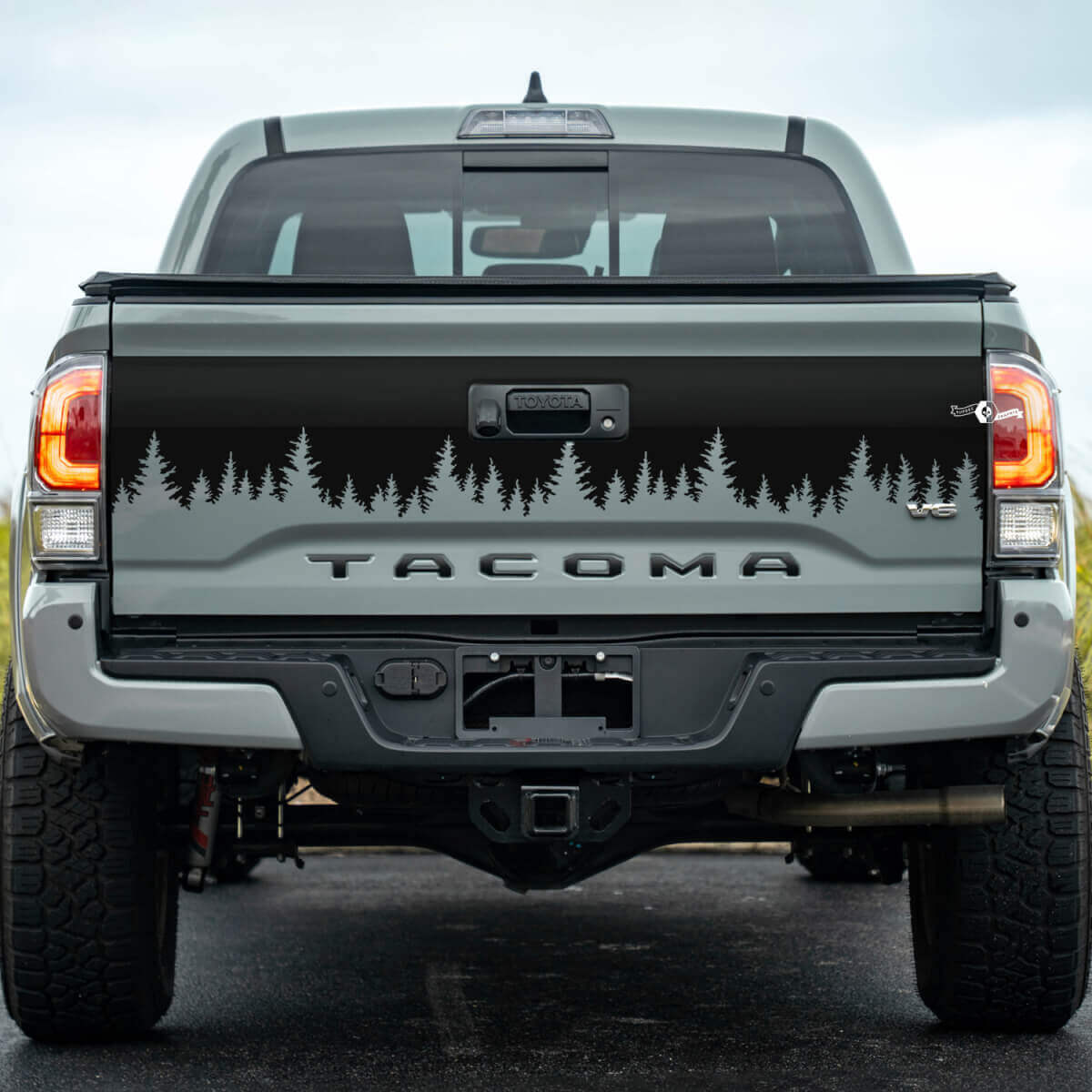 Toyota Tacoma Heckklappe Wrap Decal Forrest Edition für Tacoma Vinylaufkleber
