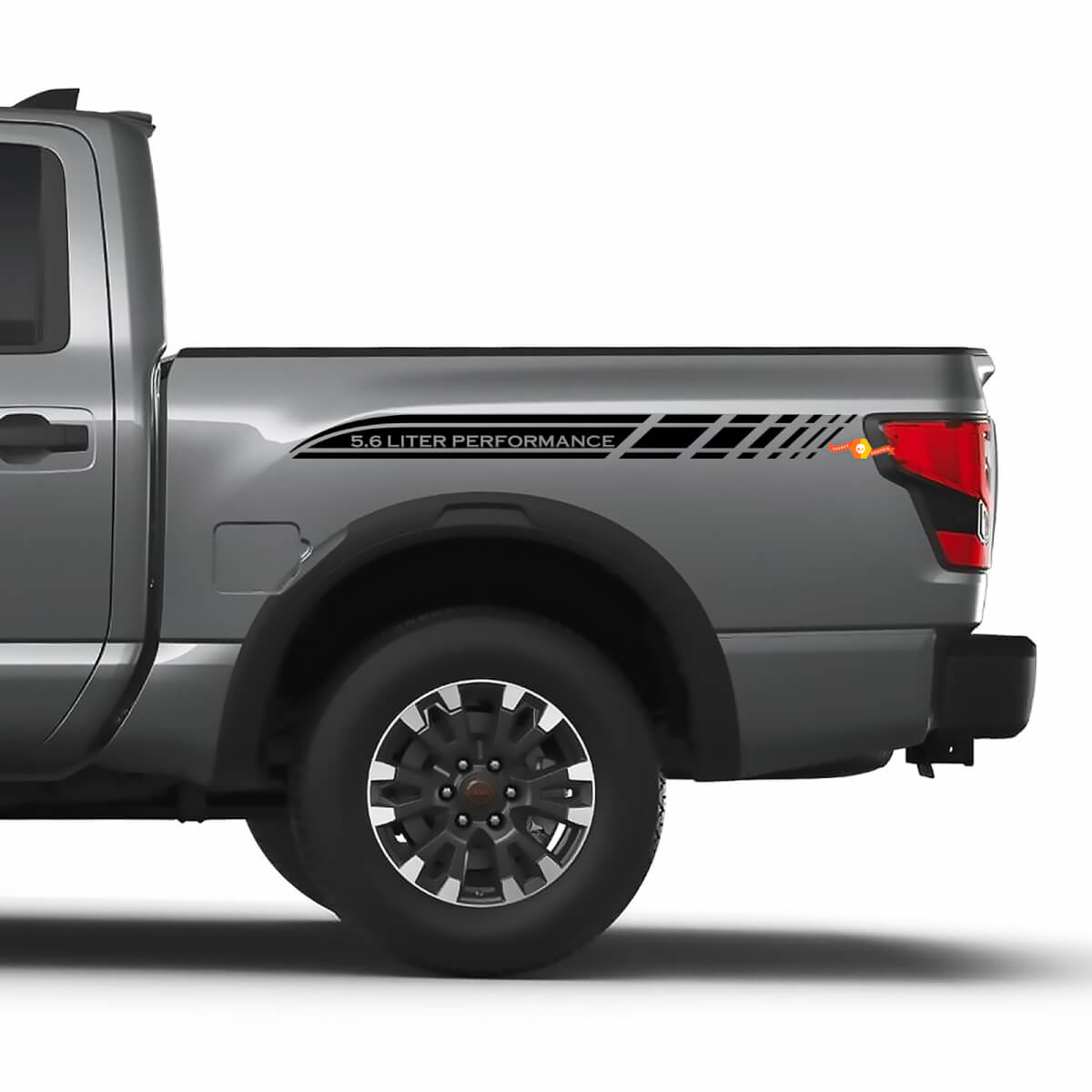Nissan Titan 5.6 L Performance Bed Side Stripes Vinyl Sticker Decals GraphicsVehicle Parts & Accessories, Car Tuning & Styling, Body & Exterior Styling!
