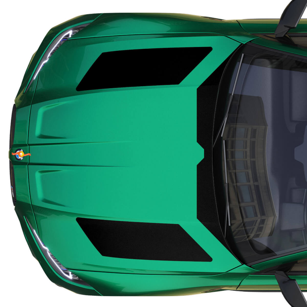 BMW M4 M3 G82 G83 Hood Vent Style Vinyl-Aufkleber
