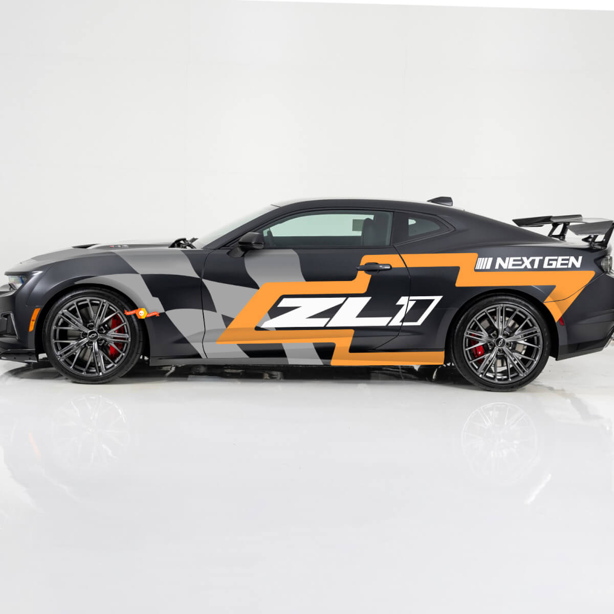 Vollständiges Set mit Nascar-Themen-Vinyl-Aufklebergrafiken passend für Chevrolet Chevy Camaro
