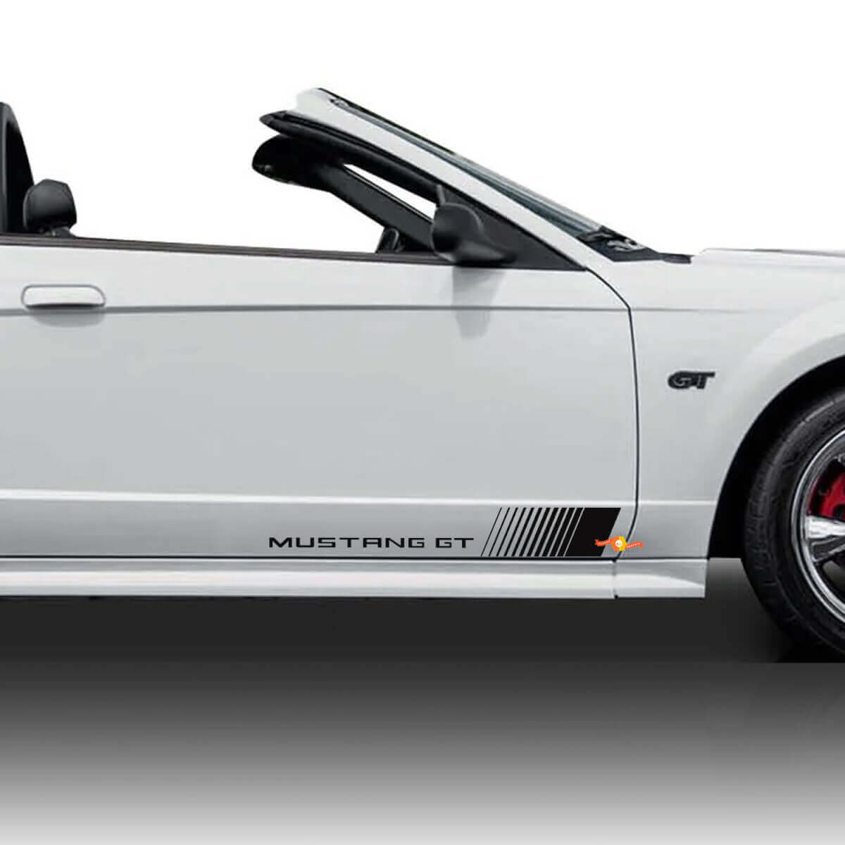 Musclecar Musclecarmodel GT Side Rocker Stripes Vinyl Aufkleber Aufkleber Grafiken
