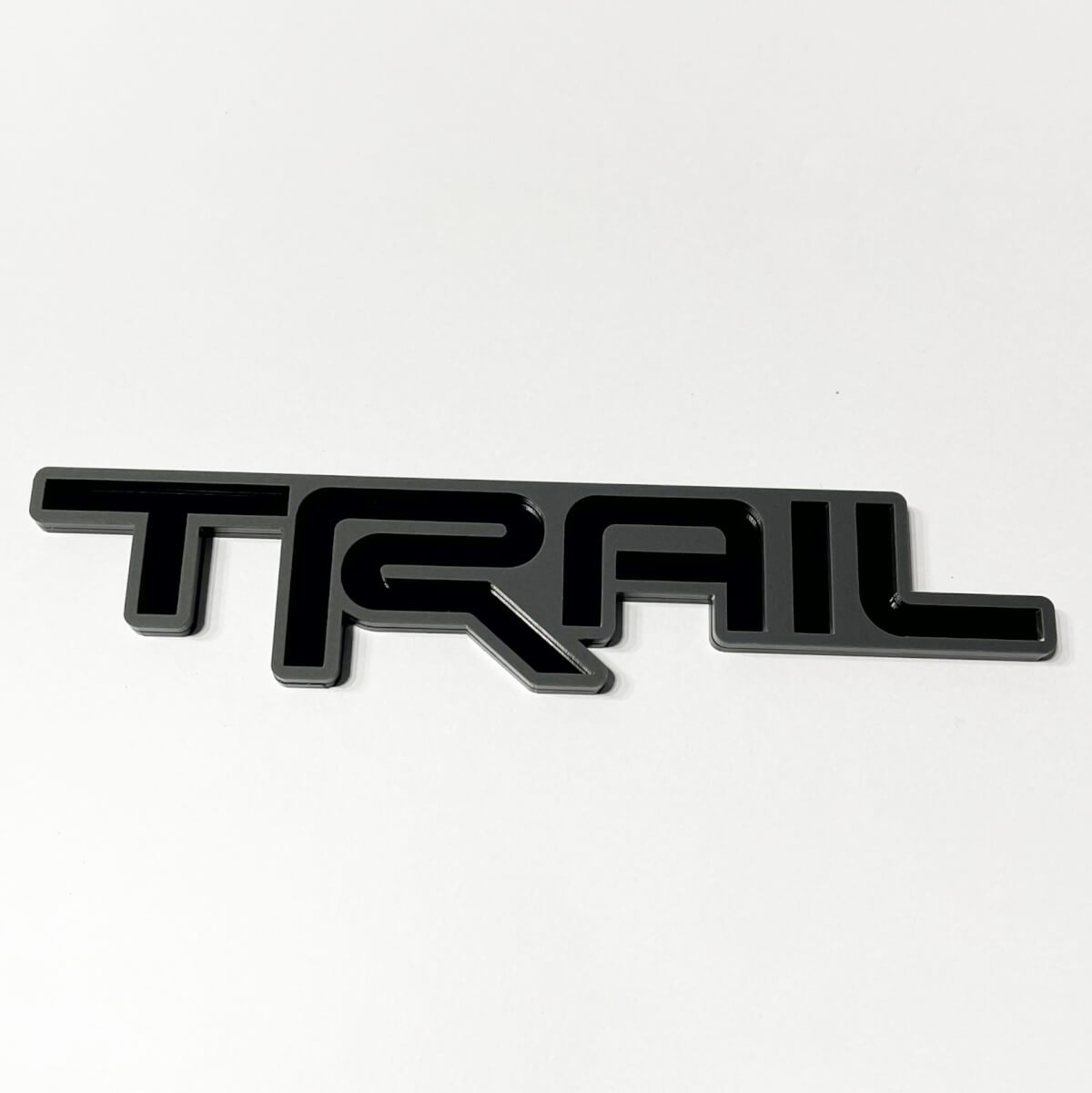 TRAIL 3D-Abzeichen – individuelles Kotflügel-Heckklappen-Frontgrill-Abzeichen-Emblem für Toyota TRD 2

